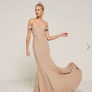 Reformation - Gardner Dress Champagne